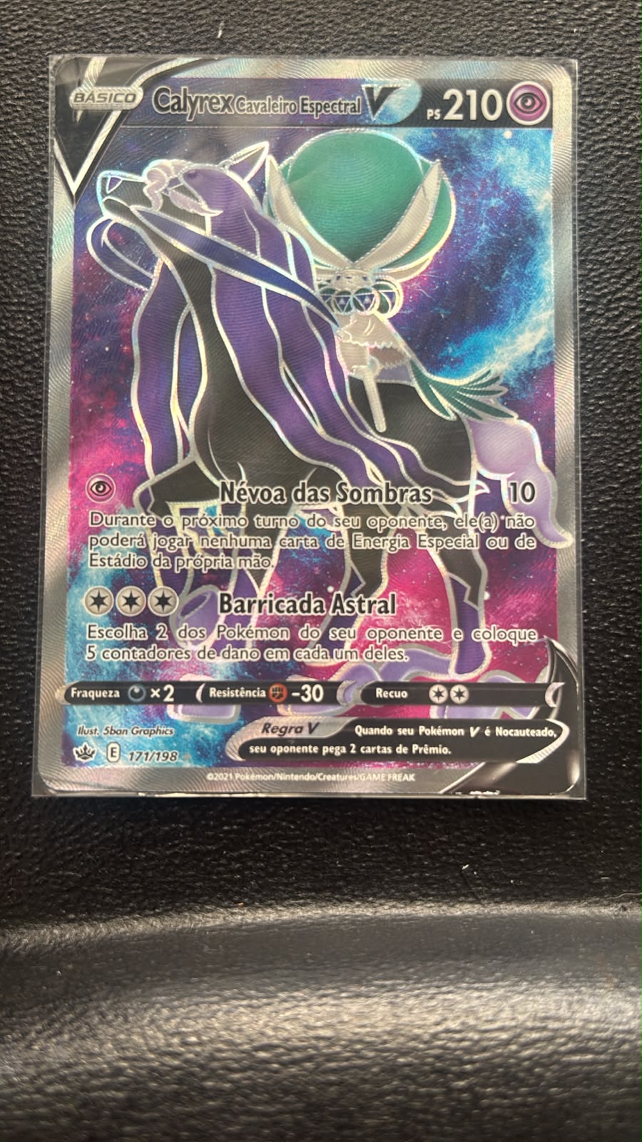 Calyrex Cavaleiro Espectral-V