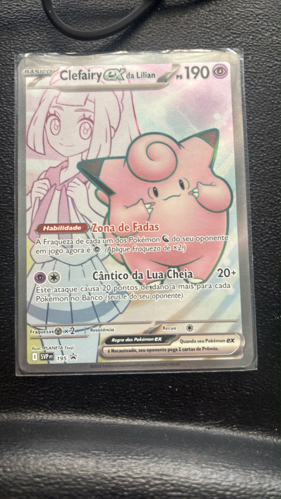 Clefairy ex da Lílian