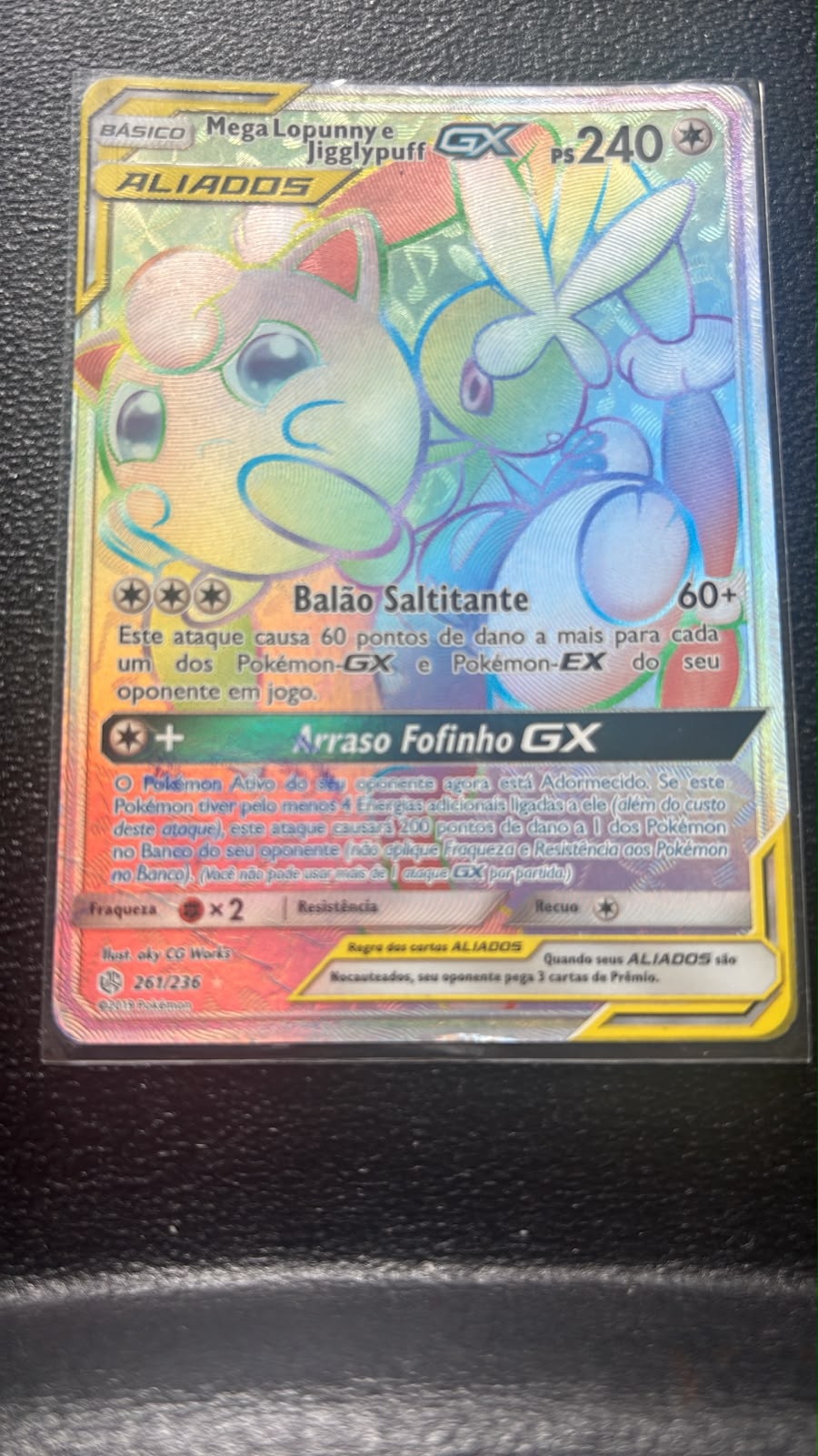 Mega Lopunny e Jigglypuff-GX